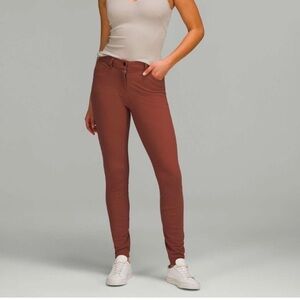 Lululemon City Sleek Slim-Fit 5 Pocket High-Rise Pant
Ancient Copper  size 29